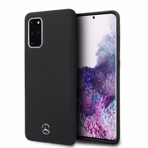 Mercedes Silicone Line Case for Samsung Galaxy S20+ - Black