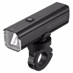 Rockbros 24610002001 priekinis dviračio žibintas 1000 lm + USB-C - USB-A laidas - juodas