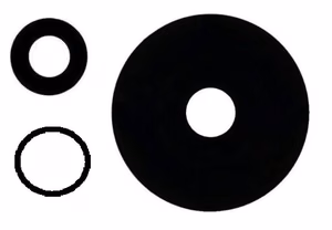 Xiaomi 12 Pro kameros stikliukas Black (only lens 3pcs) ORG