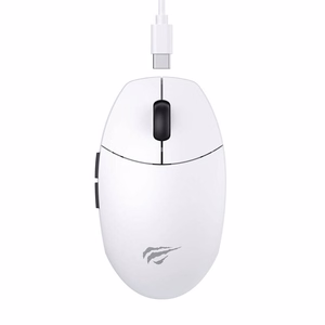 Havit MS1039W belaidė žaidimų pelė (balta)