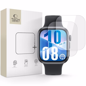 Tech-Protect Hofi Hydro Flex+ 2 vnt. hidrogelio plėvelės Huawei Watch Fit 3 / 4 - skaidrios