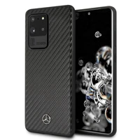 Mercedes Dinaminis dėklas Samsung Galaxy S20 Ultra - juodas