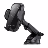 Blavec Car laikiklis BHC-03 15W with induction charging to windshield (BHC03-WIB) juodas