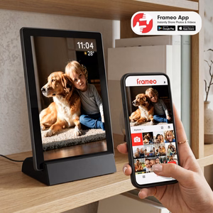 Kruger&Matz FRAMEO Wi-Fi 10,1 colio skaitmeninis nuotraukų rėmelis su įmontuotu akumuliatoriumi
