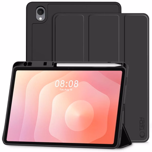 Tech-Protect SmartCase Pen dėklas planšetei Samsung Galaxy Tab S11 11.0 X730 / X736 - juodas