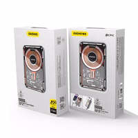 Išorinė baterija Dudao TGK1 su MagSafe belaide įkrova 20W 10000mAh juoda