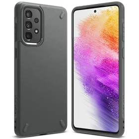 Ringke Onyx patvarus TPU dėklas Samsung Galaxy A73 pilkas