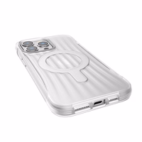 Raptic X-Doria Clutch dėklas iPhone 14 Pro Max su Magnetine galinė permatoma danga