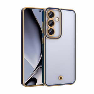 Silky Gold dėklas telefonui Xiaomi Redmi 14C 4G / 14C 5G / Redmi A4 / POCO C75 mėlynas