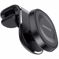 "Borofone" automobilinis laikiklis BH40 Kyle magnetinis, oro ventiliacijos laikiklis, juodas