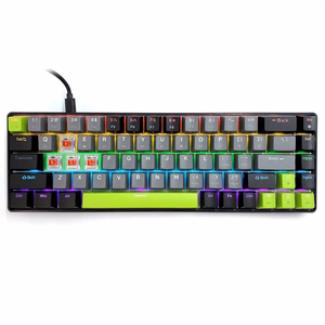 Mechaninė klaviatūra 60% RED CORE MX60 MT1260