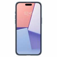 Spigen Thin Fit dėklas telefonui iPhone 15 Pro Max - juodas metalinis