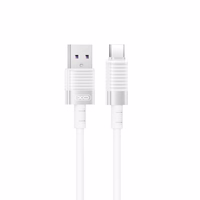 XO kabelis NB282 USB - USB-C 1,0 m 6A baltas
