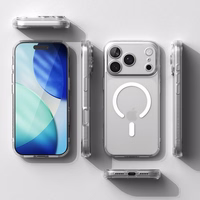 "Ringke Fusion" magnetinis "MagSafe" dėklas "iPhone 17 Pro" - matinis