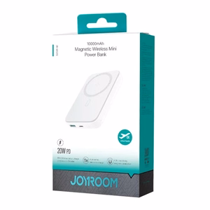 Išorinė baterija Joyroom JR-W020 balta 10000mAh 20W (PD / QC3.0) + Type-C laidas