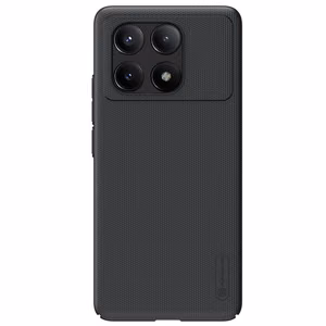 Nillkin Super Frosted Shield Pro dėklas Xiaomi Redmi K70E/Poco X6 Pro 5G (juodas)