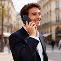 "Tech-Protect Smart View" dėklas, skirtas "Samsung Galaxy A37 5G" - juodas