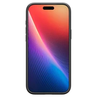 Spigen Enzo Aramid "T" MagSafe dėklas iPhone 17 Pro Max - juoda ir sidabrinė