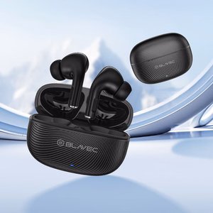Blavec Bluetooth TWS Ausinės BW-02 Carbon (BW02-B) juodas