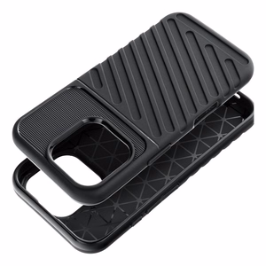 THUNDER dėklas telefonui IPHONE 16 Pro juodas