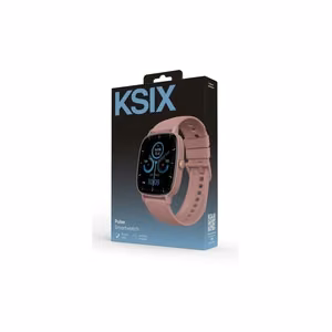 Ksix Smartwatch PULSE išmanusis laikrodis, rožinis, 1.83" TFT, IP68