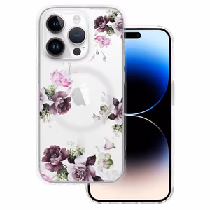 Tel Protect Gėlių Magnetinis dėklas telefonui Iphone 11 dizainas 7