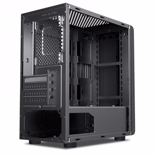 iBox PASSION V4 Mini Tower juodas kompiuterio korpusas