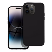 SILIKONINIS dėklas telefonui IPHONE 14 Pro Max juodas
