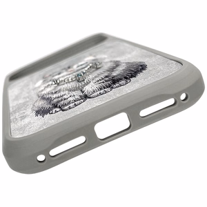 Nimmy Lucky Fashion Cat MagSafe dėklas iPhone 17 Pro pilkas