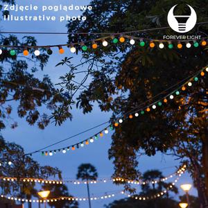 Forever Light LED lemputė E27 G45 2W 230V šiltai balta 5 vnt.