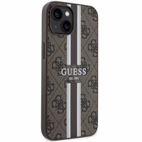 Guess GUHMP14SP4RPSW iPhone 14 6.1" rudas/rudas kietas dėklas 4G Printed Stripes MagSafe