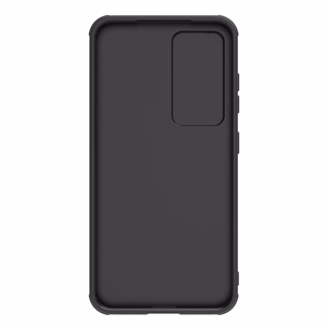 Nillkin Sintetinio pluošto S dėklas Samsung Galaxy S23+, kameros dangtelis, juodas