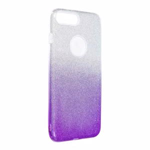 Case for iPhone 7 PLUS / 8 PLUS Shining transparent violet