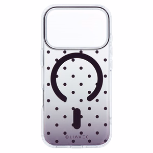 Liavec Bubble dėklas, skirtas „iPhone 18 Pro Max“ / „iPhone 17 Pro Max“, bordo