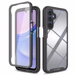 Tech-Protect Defense360 Dėklas telefonui Samsung Galaxy A16 4G / 5G - juodas