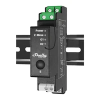 Shelly Qubino Pro 2PM DIN rail Relay, 2-channel, Z-Wave (Power measurement)