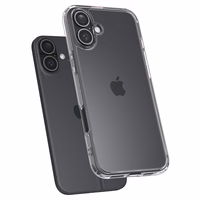 Spigen Ultra Hybrid dėklas telefonui iPhone 16 Plus - skaidrus
