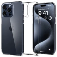Spigen Airskin Hybrid dėklas telefonui iPhone 15 Pro - skaidrus