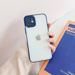 Milky Чехол силиконовый гибкий полупрозрачный для Samsung Galaxy S21+ 5G (S21 Plus 5G) тёмно-синий