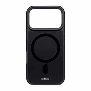 SBS D3O Force dėklas, skirtas iPhone 18 Pro Max, suderinamas su MagSafe – juodas