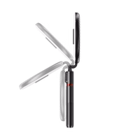 Blavec Selfie Ring lamp Aluminium Aura LED RGB Ring P-50 25cm tripod + remote control + 2,3 metres (RLP50-TRB23) juodas (damaged packaging)