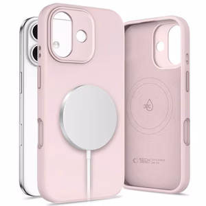Tech-Protect Uniq MagSafe dėklas iPhone 17 rožinis