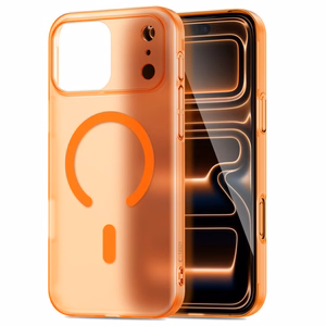 Tech-Protect Magslim MagSafe deklas, skirtas iPhone 17 Pro - Oranzinis