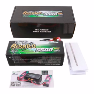„Gens Ace“ G-Tech 5500 mAh 4S1P 14,8 V 60C „HardCase“ RC automobilių LiPo akumuliatorius