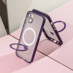 Mag Ring case for iPhone 15 Pro Max 6,7" purple