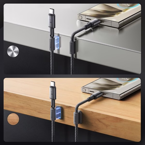 Кабель Joyroom S-A50 Unlimited Series 3A USB-A - USB-C с магнитным органайзером 1,2 м - серый