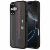 BMW M Kevlar Lines & Logo MagSafe dėklas iPhone 17 - juodas