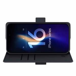 3mk piniginis dėklas telefonui iPhone 16 Plus - juodas