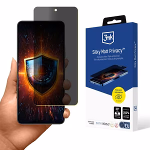 3mk Silky Matt Privacy™ matinė ekrano apsauginė plėvelė Realme 14 5G / 14T 5G