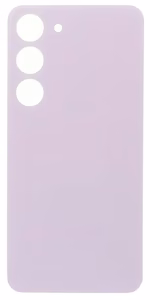 Galinis dangtelis Samsung S911 S23 Lavender (be kameros stikliuko) originalus (naudotas Grade C)